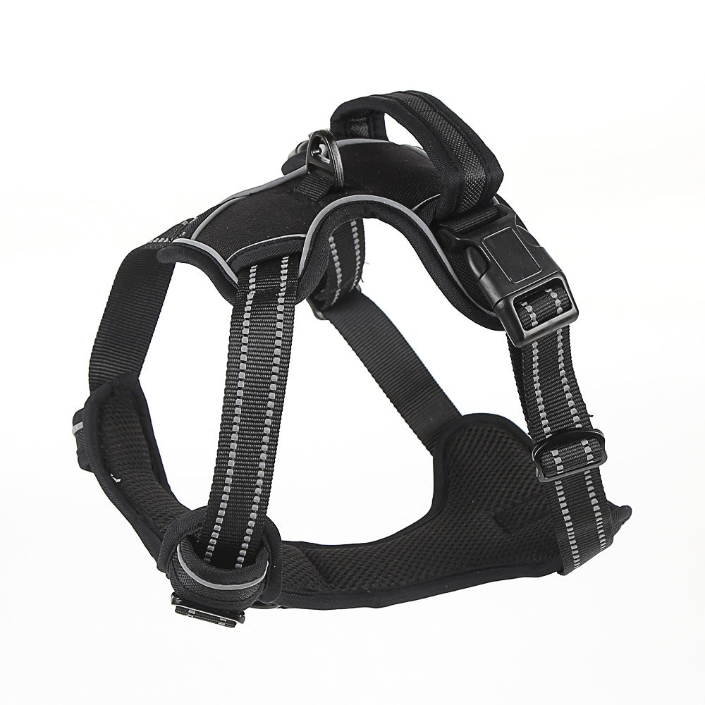 No-Pull Dog Harness – Breathable, Reflective & Adjustable Pet Vest for All Breeds