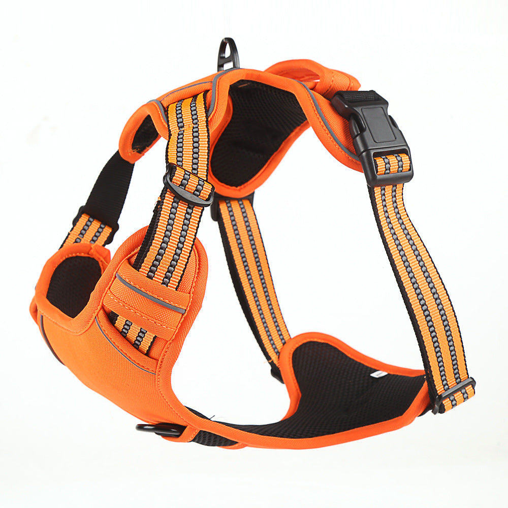 No-Pull Dog Harness – Breathable, Reflective & Adjustable Pet Vest for All Breeds