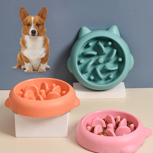 Slow Feeder Dog Bowl – Anti-Choking & Healthy Eating