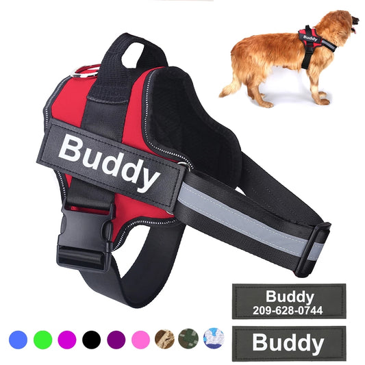 Reflective No-Pull Dog Harness – Adjustable & Breathable